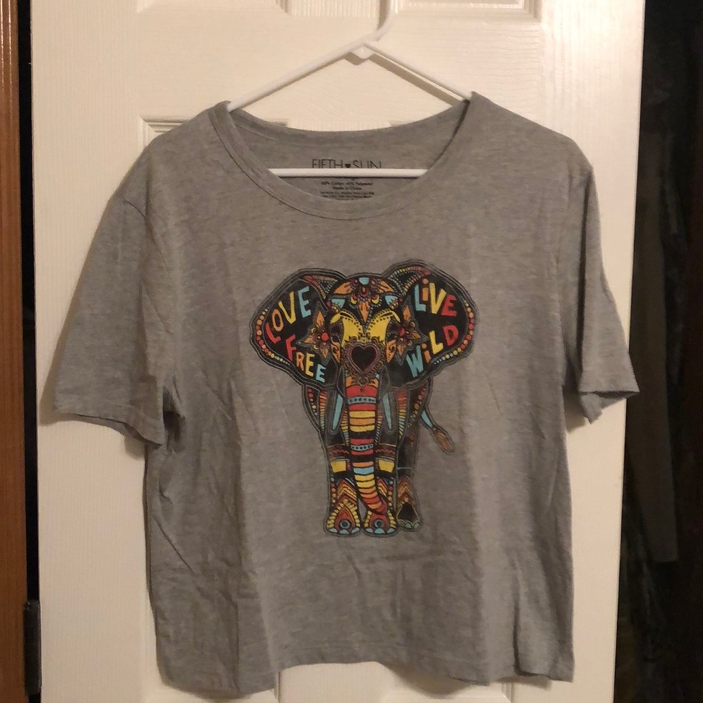 Crop T-shirt for women